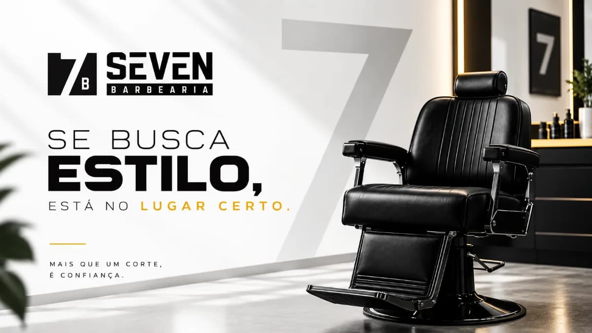 Banner Seven Barbearia